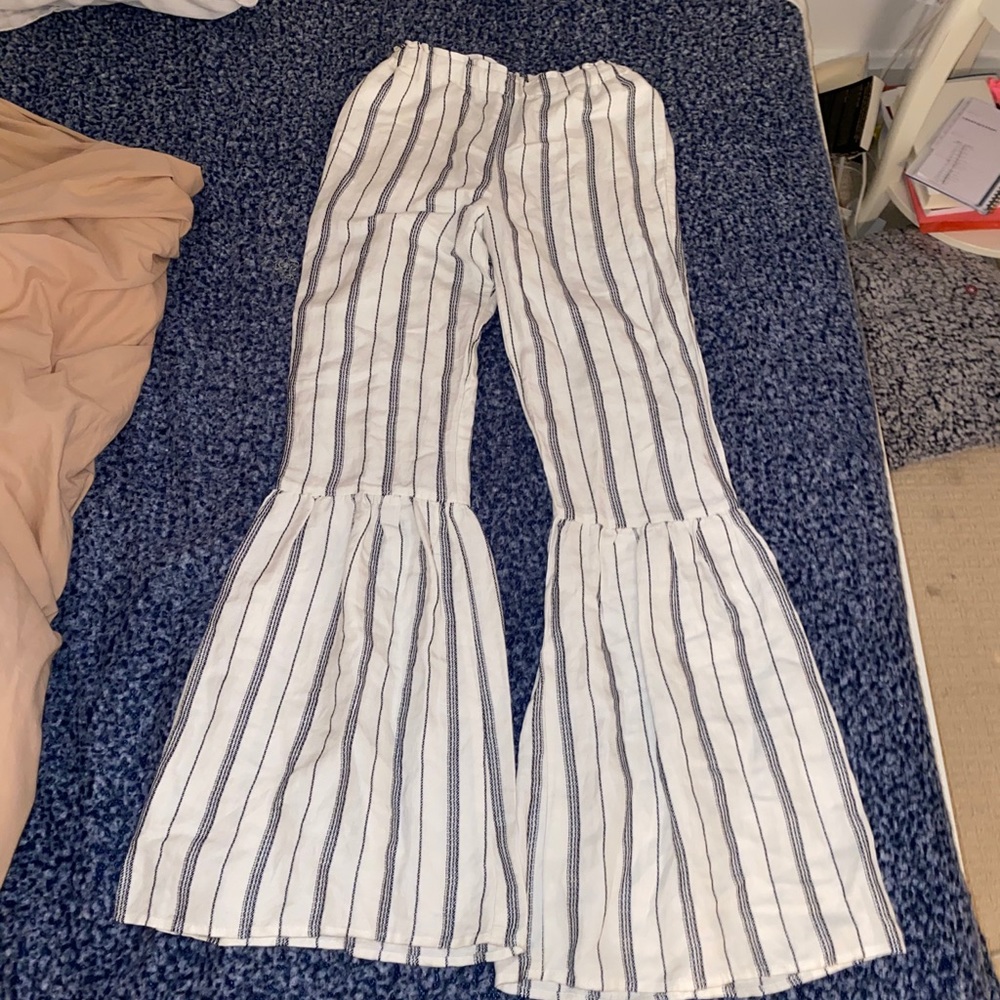 Willow and Clay Beach Pant striped